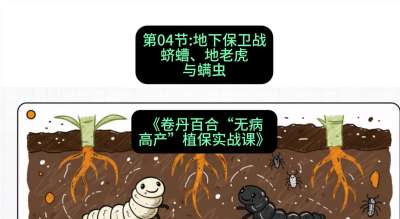 第04节：地下保卫战&mdash;&mdash;蛴螬、地老虎与螨虫 ，课程：《卷丹百合&ldquo;无病高产&rdquo;植保实战课》#识农AI