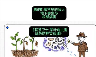 第06节：看不见的敌人&mdash;&mdash;地下害虫与根部病害，课程：《茗茶卫士&mdash;&mdash;茶叶病虫害绿色防控实战课》#识农AI